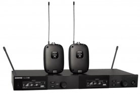 SHURE SLXD14D цифровая двухканальная радиосистема с двумя поясными передатчиками, UHF диапазон от музыкального магазина МОРОЗ МЬЮЗИК