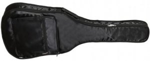MARTIN ROMAS ГК-3 Чехол для классической гитары размер 4/4, цвет ЧЁРНЫЙ, утепленный 15 мм, с 2-мя ремнями, с ручкой, один большой карман от музыкального магазина МОРОЗ МЬЮЗИК