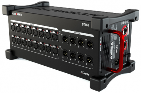 ALLEN&HEATH DT168 мобильный модуль расширения 16 входов / 8 выходов 96 kHz, Dante, для микшеров SQ и системы dLive от музыкального магазина МОРОЗ МЬЮЗИК