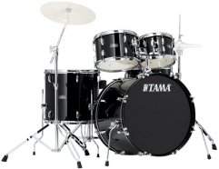 TAMA SG52KH4-BK STAGESTAR ударная установка из 5-ти барабанов (цвет - BLACK) со стойками (бочка 16х22, томы 7x10, 8х12 напольный 15х16, малый 5,5х14) от музыкального магазина МОРОЗ МЬЮЗИК
