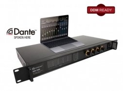 RELACART DAM-208D 20-канальный цифровой автоматический микшер с интерфейсом Dante, 20х8 matrix от музыкального магазина МОРОЗ МЬЮЗИК