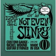 Ernie Ball 2626 струны для электро гитары Not Even Slinky (12-16-24p-32-44-56), никелированная навивка от музыкального магазина МОРОЗ МЬЮЗИК