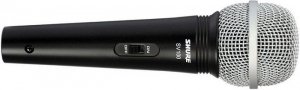 SHURE SV100-A микрофон динамический вокально речевой с выкл. и кабелем (XLR-6.3ммJACK), черный от музыкального магазина МОРОЗ МЬЮЗИК