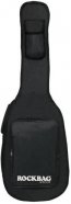 Rockbag RB20526B чехол для электрогитары, 2 ремня регулируемой длины, большой наружный карман (формат А4) на "липучке", подкладка 5 мм, чёрный от музыкального магазина МОРОЗ МЬЮЗИК