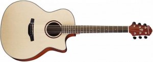 CRAFTER HG-250CE электроакустическая гитара, верхняя дека ель, корпус красное дерево, цвет натуральный от музыкального магазина МОРОЗ МЬЮЗИК