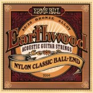 Ernie Ball 2069 Струны для классической гитары Earthwood 80/20 Bronze Folk Nylon Ball End от музыкального магазина МОРОЗ МЬЮЗИК