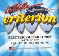 La Bella C200T Criterion Light Комплект струн для электро-гитары. 9-11-16p-24w-32-42 от музыкального магазина МОРОЗ МЬЮЗИК