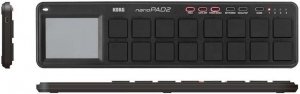 KORG NANOPAD2-BK портативный USB-MIDI-контроллер, цвет чёрный от музыкального магазина МОРОЗ МЬЮЗИК
