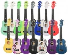 TUTTI JR-10 BK (21") укулеле соправно гавайская гитара, ЧЁРНЫЙ, 4 струны, верхняя дека липа, нижняя дека, гриф и накладка на гриф пластик от музыкального магазина МОРОЗ МЬЮЗИК