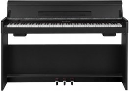 Nux Cherub WK-310-Black цифровое пианино, 88 клавиш, семплы рояля Steinway, 120 тембров, 180 полифония, стойка/крышка, 3 педали, USB/MIDI, 39 кг от музыкального магазина МОРОЗ МЬЮЗИК