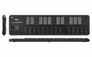 KORG NANOKEY2-BK портативный USB-MIDI-контроллер, цвет чёрный от музыкального магазина МОРОЗ МЬЮЗИК