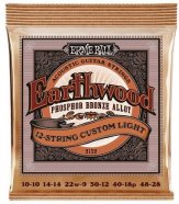 Картинка Ernie Ball 2152 Earthwood Phosphor Bronze Custom Light 10-46 струны для 12 струнной акустической гитары от музыкального магазина МОРОЗ МЬЮЗИК Ernie Ball 2152 Earthwood Phosphor Bronze Custom Light 10-46 струны для 12 струнной акустической гитары от музыкального магазина МОРОЗ МЬЮЗИК