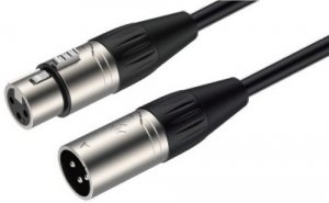 КОММУТАЦИЯ, РАЗЪЕМЫ, ПЕРЕХОДНИКИ ROXTONE SMXX200/2 кабель микрофонный (2x0,22mm2, D: 6мм), XLR(3P)(RX3FP-NT) - XLR(RX3MP-NT), 2м