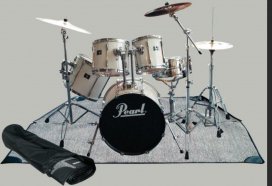 Rockbag RB22201B противоскользящий коврик под барабанную установку 200х200 см. от музыкального магазина МОРОЗ МЬЮЗИК