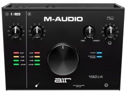 M-Audio AIR 192 | 4 USB аудио интерфейс, 24бит/192кГц, XLR/TRS микрофонный вход с фантомным питанием +48В от музыкального магазина МОРОЗ МЬЮЗИК