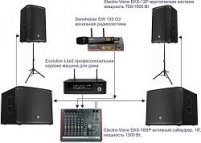 Звуковой комплект для караоке Electro-Voice EKX-12P + EKX-18SP от музыкального магазина МОРОЗ МЬЮЗИК