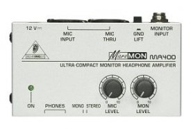 Behringer MA400 компактный мониторный усилитель для стереонаушников от музыкального магазина МОРОЗ МЬЮЗИК