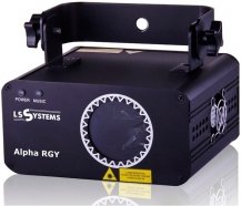 LS Systems Alpha RGY Твердотельный трёхцветный лазер, цвет красный+зелёный+жёлтый, 650нм+532нм, мощн от музыкального магазина МОРОЗ МЬЮЗИК