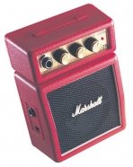 MARSHALL MS-2R-E MICRO AMP (RED) микрокомбо, 1 Вт от музыкального магазина МОРОЗ МЬЮЗИК