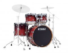 TAMA MP42ZS-PBK STARCLASSIC MAPLE ударная установка из 4-х барабанов, 16х22 бочка, 8х10, 9х12 томы, 14х16 напольный, Dark Cherry Fade (темно-вишневый) от музыкального магазина МОРОЗ МЬЮЗИК