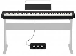 CASIO CDP-S160BK цифровое фортепиано 88 клавиш, 3 уровня чувствительности клавиатуры, 10 тембров, полифония 64 ноты от музыкального магазина МОРОЗ МЬЮЗИК
