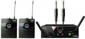 AKG WMS40 Mini2 Instrumental Set US25BD (537.9/540.4МГц) инстр. радиосистема с приёмником SR40 Mini Dual и двумя портативными передатчиками от музыкального магазина МОРОЗ МЬЮЗИК