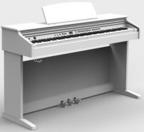Orla CDP-101-POLISHED-WHITE цифровое пианино, 88 клавиш, звуки:16, ЖК дисплей, 2х12Вт, метроном, USB to Host, цвет белая, вес: 67кг от музыкального магазина МОРОЗ МЬЮЗИК