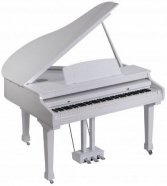 Orla Grand 500 WHITE цифровой рояль, градуированная молоточковая механика 88 клавиш, 128 полифония, 362 тембра, 350 стилей автоаккомпанемента от музыкального магазина МОРОЗ МЬЮЗИК