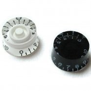 PARTS H84 Ручка пластик д/эл. гит., п/прозрачная, (цв: черн, белый) от музыкального магазина МОРОЗ МЬЮЗИК
