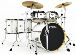 TAMA MK52HLZBNS-SGW SUPERSTAR HYPER-DRIVE MAPLE SUGAR WHITE ударная установка из 5-ти барабанов, цвет белый (покрытие пленкой) (6,5х10 и 7х12 томы, 14 от музыкального магазина МОРОЗ МЬЮЗИК