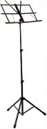 BRAHNER MSP-21/BK Пюпитр (подставка для нот) металлический, складной, УСИЛЕННЫЙ, черный, с пластиков от музыкального магазина МОРОЗ МЬЮЗИК