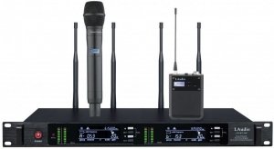 LAudio LS-Q7-MH радиосистема с ручным и головным передатчиком, UHF диапазона от музыкального магазина МОРОЗ МЬЮЗИК