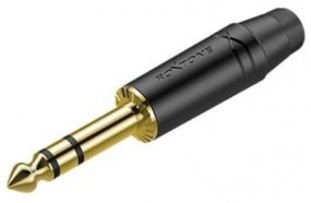 КОММУТАЦИЯ, РАЗЪЕМЫ, ПЕРЕХОДНИКИ ROXTONE RJ3PP-BG разъем jack 1/4" стерео с пружиной, размер 118.4*14 мм, диаметр кабеля с пружиной 7 мм, без пружины: 8,5 мм, цвет чёрный