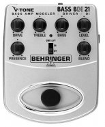 Behringer BDI21 педаль моделирования басовых усилит., предусилитель для прямой записи, DIбокс от музыкального магазина МОРОЗ МЬЮЗИК