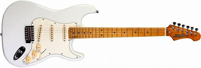 JET JS-300 OW электрогитара, Stratocaster, корпус липа, 22 лада, SSS, tremolo, цвет Olympic White