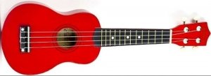 Belucci XU21-11 RED укулеле сопрано 21", цвет красный от музыкального магазина МОРОЗ МЬЮЗИК