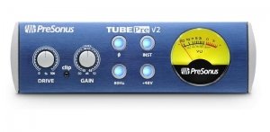 PreSonus TubePre V2 ламповый микрофонно-инструментальный преамп с расширенным гейном от музыкального магазина МОРОЗ МЬЮЗИК