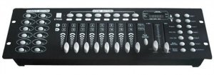 ESTRADA PRO CA1612 Пульт управления DMX приборами, 192 канала (12 приборов по 16 каналов), память 6 чейзов по 23 банков (в одном банке 8 сцен), 482х13 от музыкального магазина МОРОЗ МЬЮЗИК