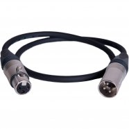dB Technologies DAC-70  сигнальный кабель XLR (M) <=> XLR (F), 0.7 м от музыкального магазина МОРОЗ МЬЮЗИК