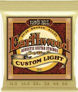 Ernie Ball 2007 Earthwood 80/20 Bronze Custom Light 11.5-54 - Струны для акустической гитары от музыкального магазина МОРОЗ МЬЮЗИК