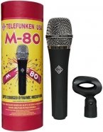 Telefunken M80 микрофон динамический с легкой звуковой катушкой и намотанными вручную повышающими выходными трансформаторами. от музыкального магазина МОРОЗ МЬЮЗИК